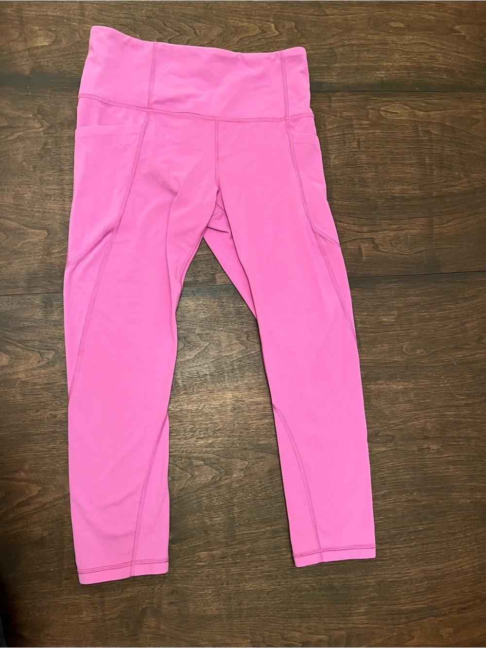 Athleta Hot Pink High-Rise Leggings